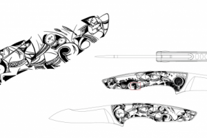 Эскиз для резки