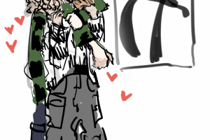 Скетч двух девушек