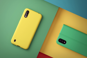 Моделирование и визуализация телефона в различных чехлах