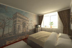 Визуализация спальни