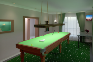 Визуализация бильярдной