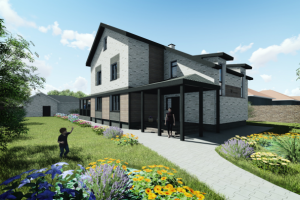 Эскизный проект реконструкции жилого дома