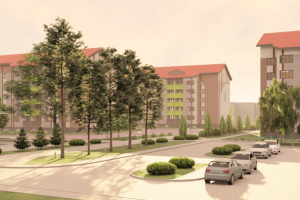 Разработка озеленения квартала