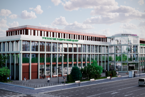 Визуализация здания