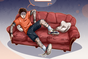 иллюстрация для поста в инстаграм психолога