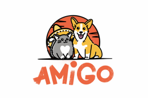 Эскиз логотипа для бренда зоотоваров