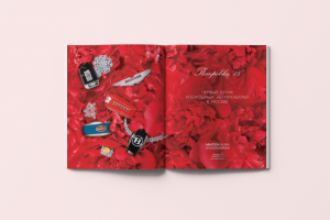 Разворот и кейвижуал в печатное издание для AVILON AURA