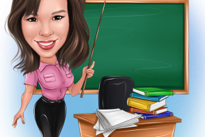 Шарж профессии , увлечения , бизнес