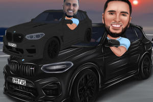 шарж с авто