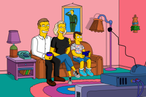 Портрет в стиле симпсонов