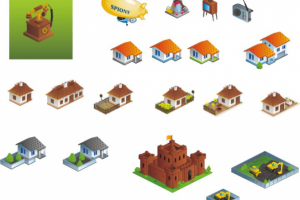 Домики и объекты