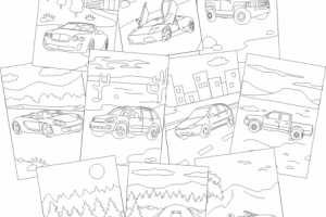Раскраски "Авто"
