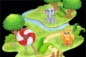 Кусочек фона для игры