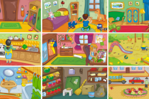 Иллюстрации для игры