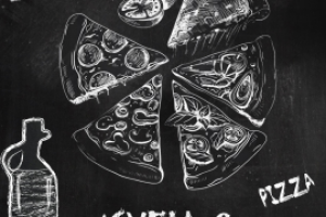 Рекламный баннер для пиццерии