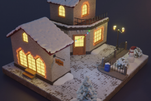 Стилизованная сцена