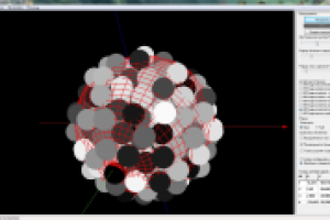 SphereGenerator3D. Моделирование  плотных упаковок шаров