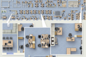 Отрисовка плана офиса