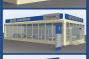 автосалон 3ds Max