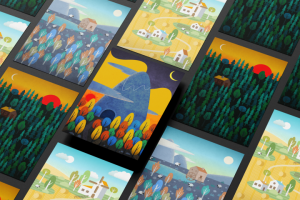 Открытки с пейзажами