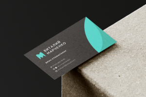 Визитка для стоматолога