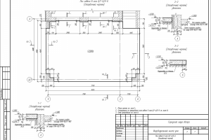 Пол по грунту для навеса