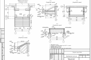 Монолитное крыльцо частного дома