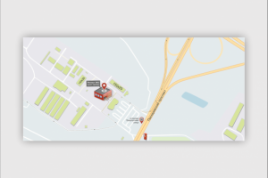 Схема проезда в векторе