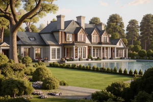 Фото загородной элитной недвижимости