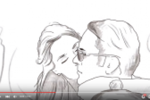 Анимация в стиле клипа A-ha "Take On Me" (Покадровая обрисовка)