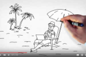 Анимационный ролик "Хантымансийский банк ДБО"