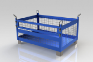 Ящик сетчатый со съемной дверцей