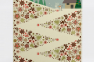 Новогодняя открытка для ABBYY Language Services (Москва)