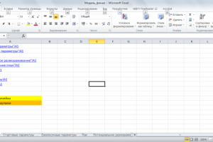 Финансовая модель паевого инвестиционного фонда