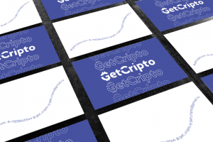 Логотип + брендбук GetCripto