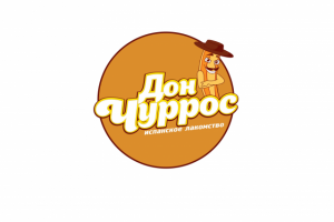 Логотип для чуррос-кафе в Москвк