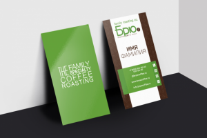 Дизайн визитки