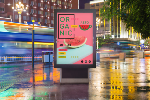 Рекламный баннер Кафе