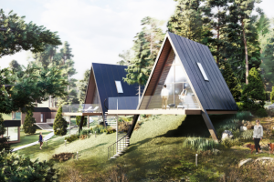 Эко-отель / Eco-hotel