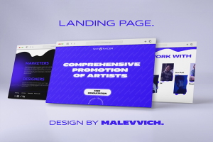 Лендинг "SKYRACER"