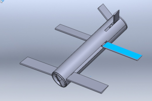 Опытные образцы БПЛА со складными крыльями.
