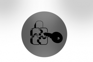 Логотип для магазина пазлов.