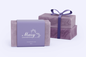 логотип для производителя лаванды