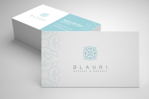 визитка для магазина косметики