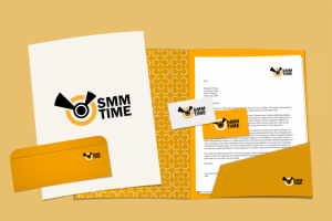 варианты фирменного стиля для СММ компании