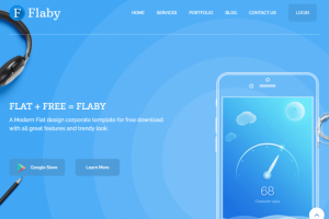 Верстка корпоративного сайта