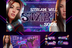 Дизайн TWITCH - канала