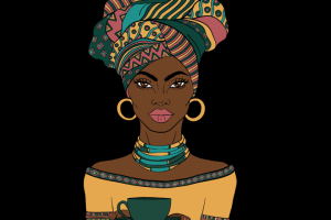 Иллюстрация для стаканчика кофе