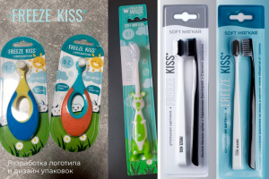 Дизайн этикеток и упаковок для FREEZE KISS