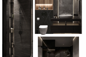 2 д коллаж дизайна интерьера